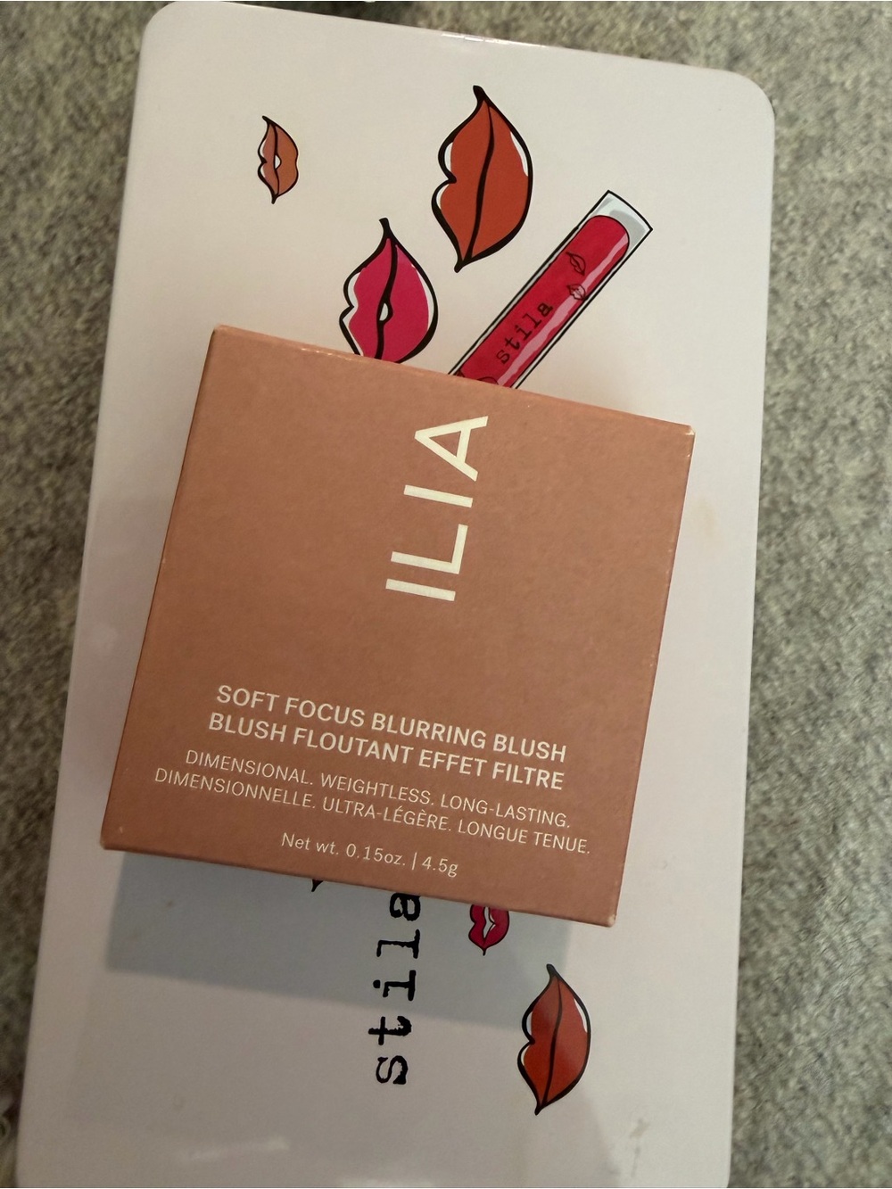 ILIA Blurring Powder Blush — Soft Peachy Nude